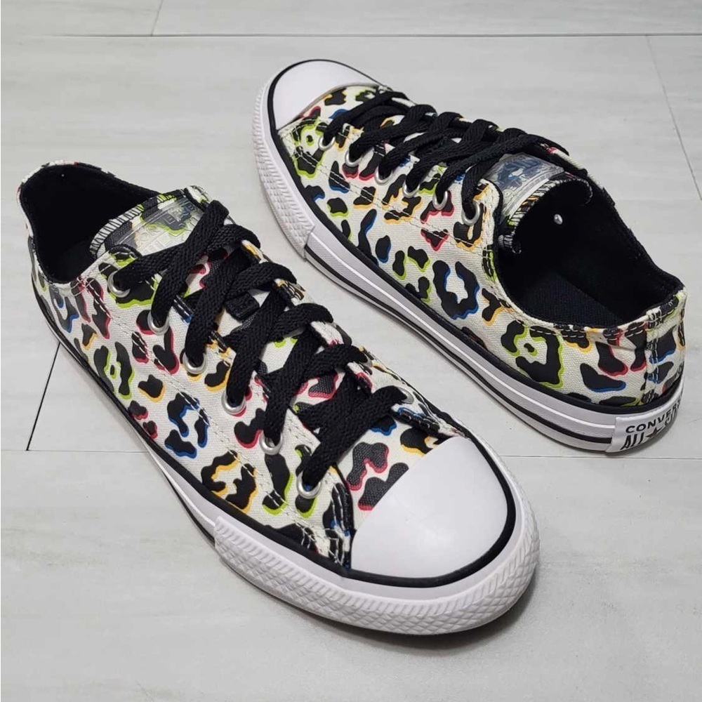 Converse All Stars Leopard Print Lows - Picture 8 of 12
